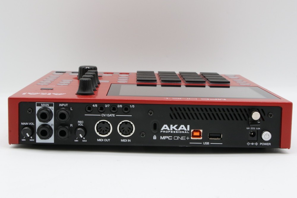 Akai Professional MPC One Plus + Drum Machine Sampler - Red