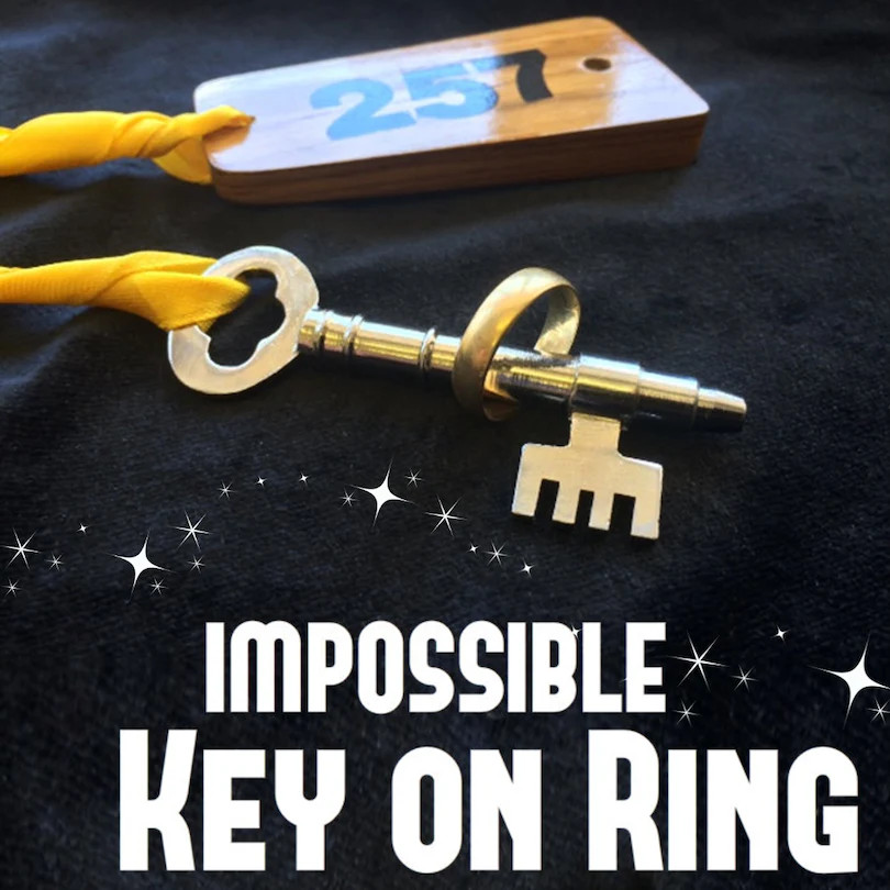 IMPOSSIBLE KEY ON RING - Magic & Party Tricks