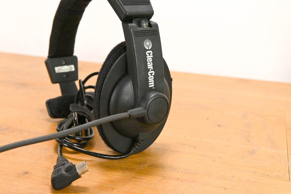 Clear-Com CC-15-MD4 Single-Ear Intercom Headset with Mini DIN Connector CG01YMC