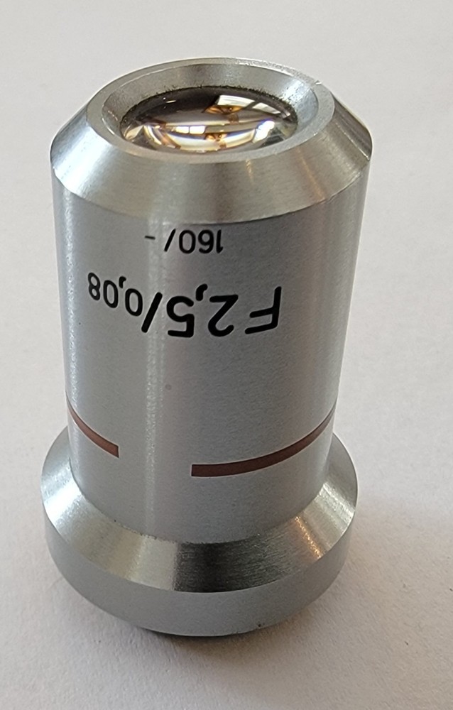 Zeiss F 2.5x Microscope Objective