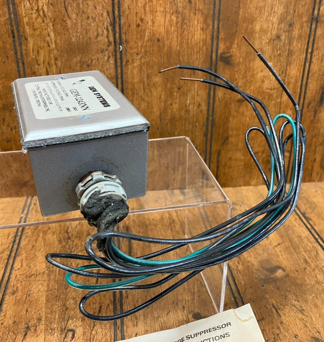 NEW Gem Systems GEM-1243NN Transient Surge Suppressor Nom 240V Suppressed 1000V