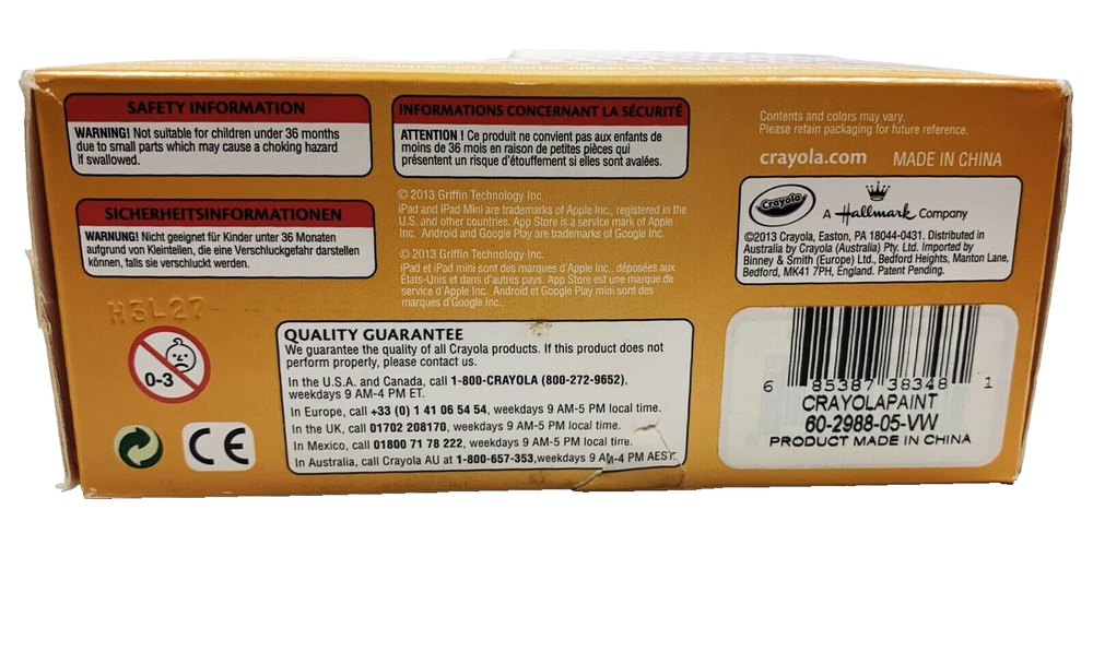 Crayola DigiTools Paint Pack for iPad, iPad Mini & Android Touch Tablets