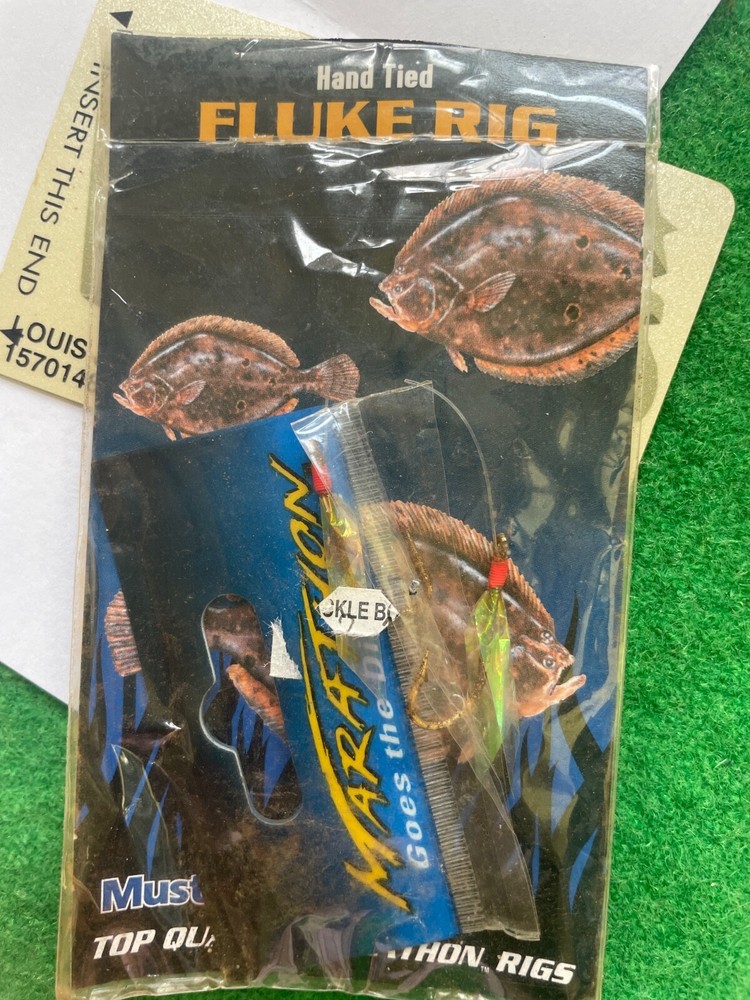 marathon hand tied fluke rig