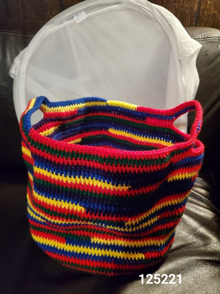 Handmade Crochet Basket