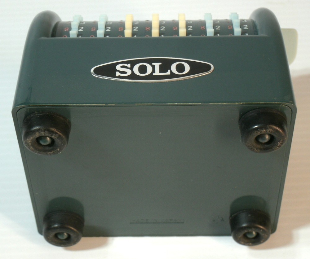 Vintage Adding Machine Solo Japan