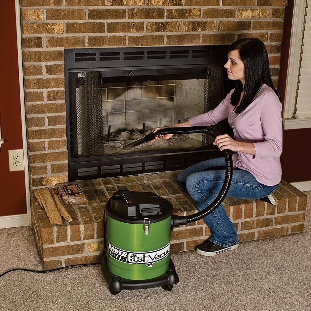 Fire-resistant Ash Vacuum, 79 dB Noise Level