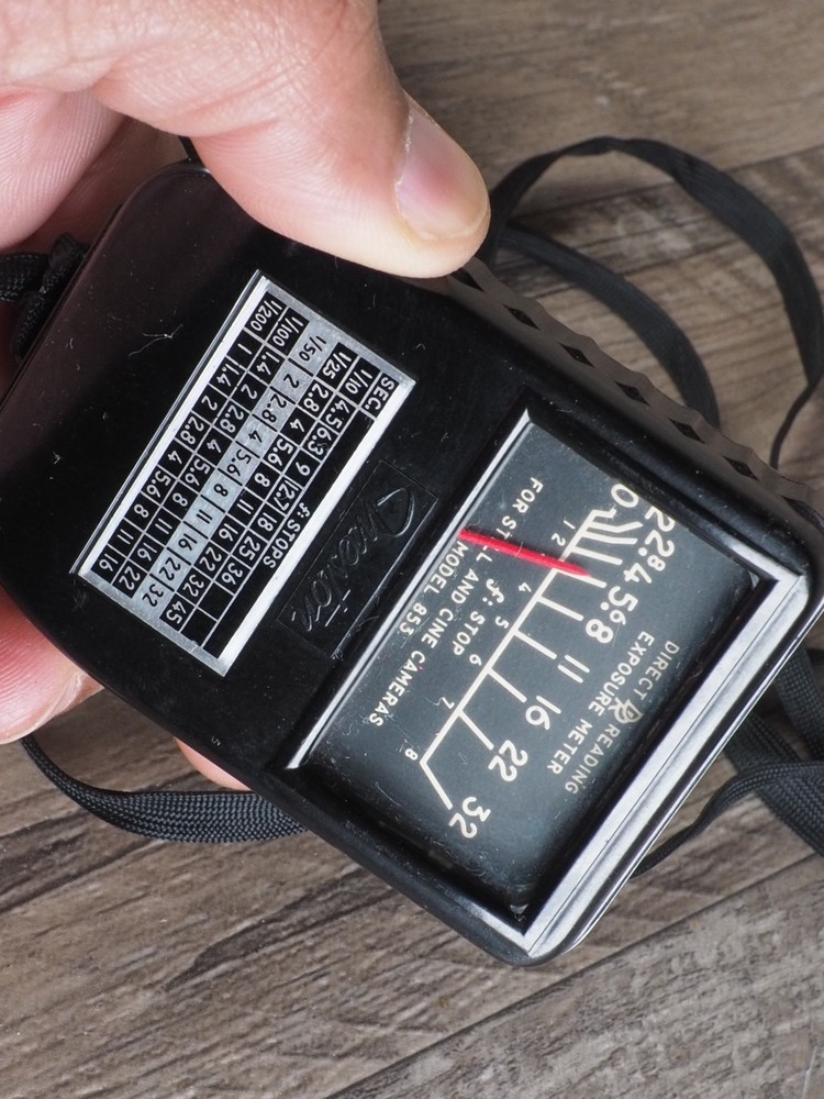 WORKS Weston Direct Reading Exposure Light Meter Model 853 w/ Original Case