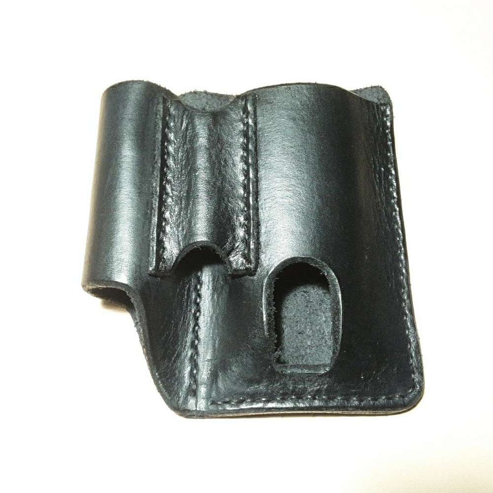 EDC Leather Pouch Leatherman Flashlight Tactical Pen Tool Pouch