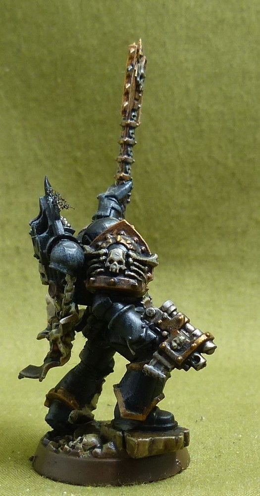 Chaplain painted - Dark Angels - Warhammer 40K #3J9