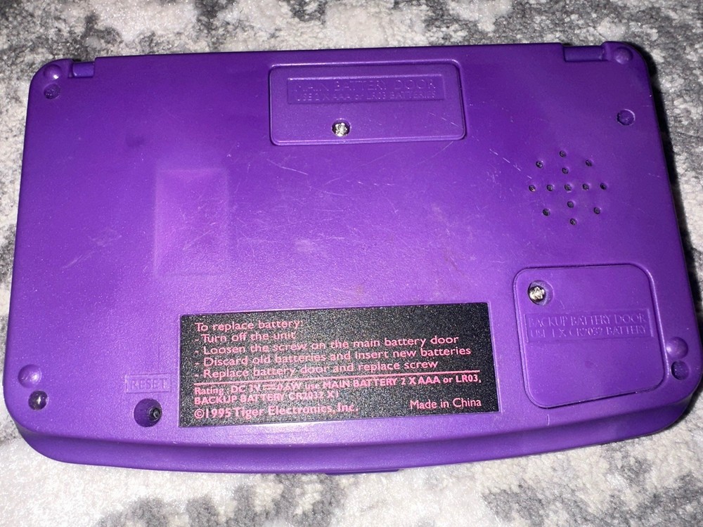 Vintage Deluxe Dear Diary 1995 Tiger Electronics UNTESTED