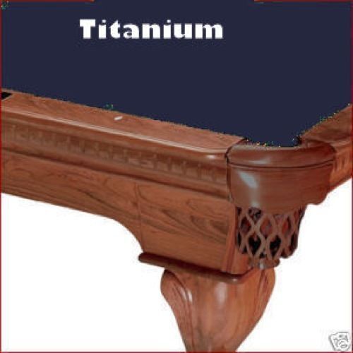 8' Pro Oversized Titanium ProLine Classic TEFLON Billiard Pool Table Cloth Felt