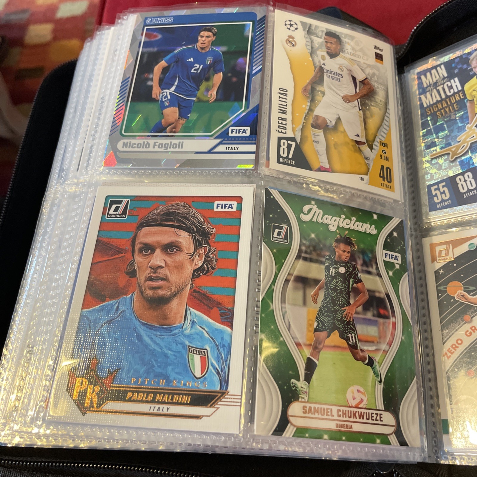 Huge Binder Full Of Soccer Cards! Panini, Topps, Many Holos And Special Cards!