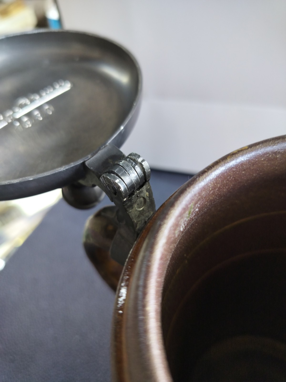 Rare VTG Gerz Koenig Pilsener Jahreskrug 1980