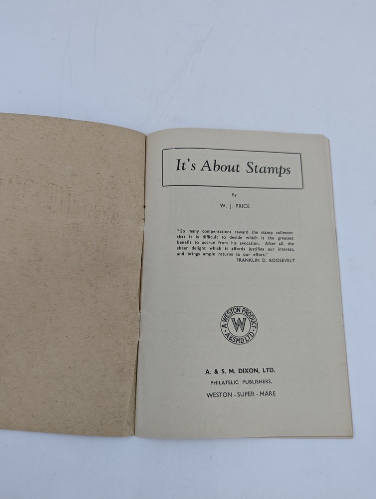 It's About Stamps by W.J. Price