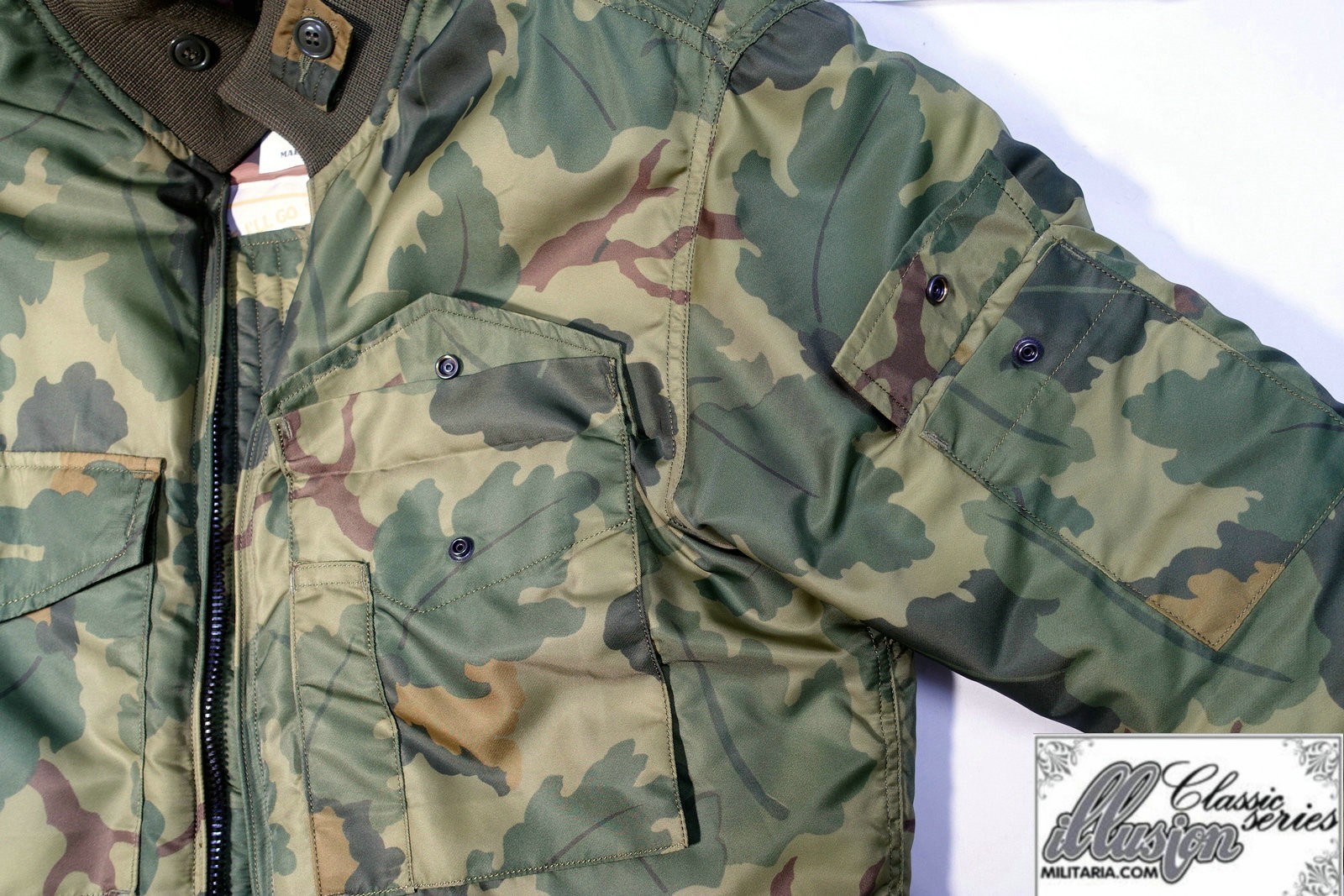 nylon G-8 flying jacket，camouflage Mitchell
