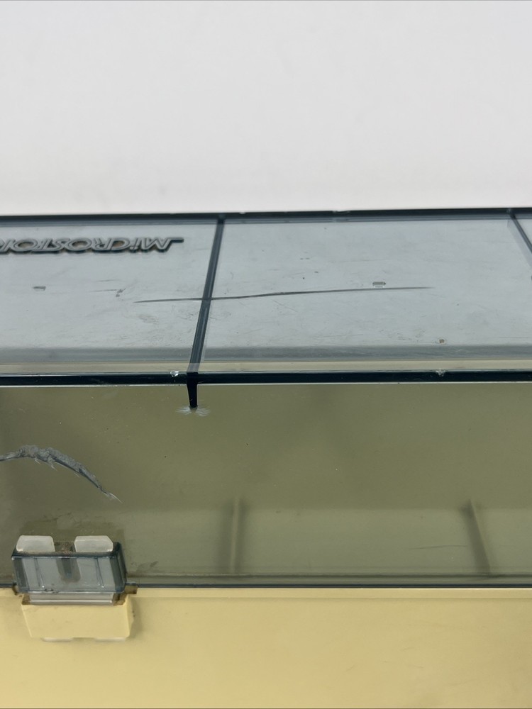 Vintage Microstore 3.5" Floppy Disk Storage