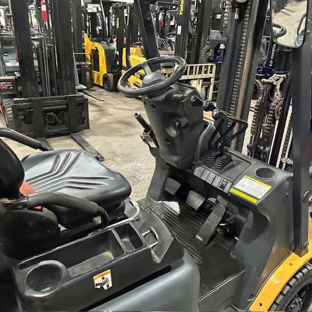 2019 Cat 2C5000 5000lb Used Forklift Triple Mast Sideshift LP Gas 5781 Hours