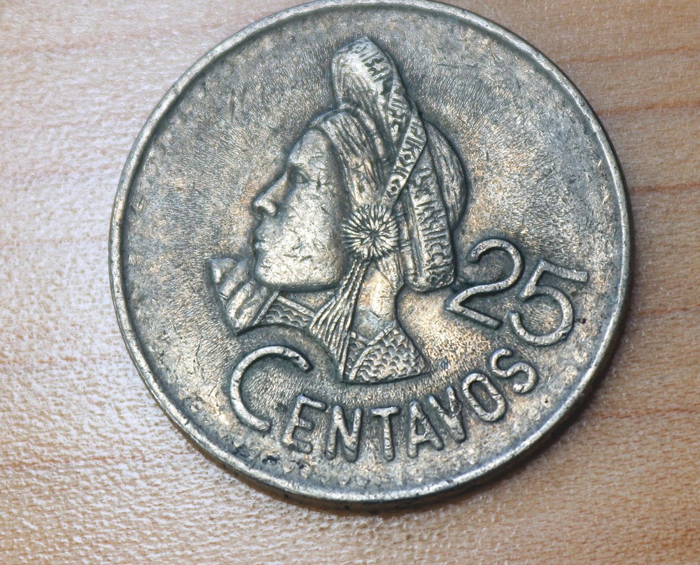 1994 Guatemala 25 Centavos