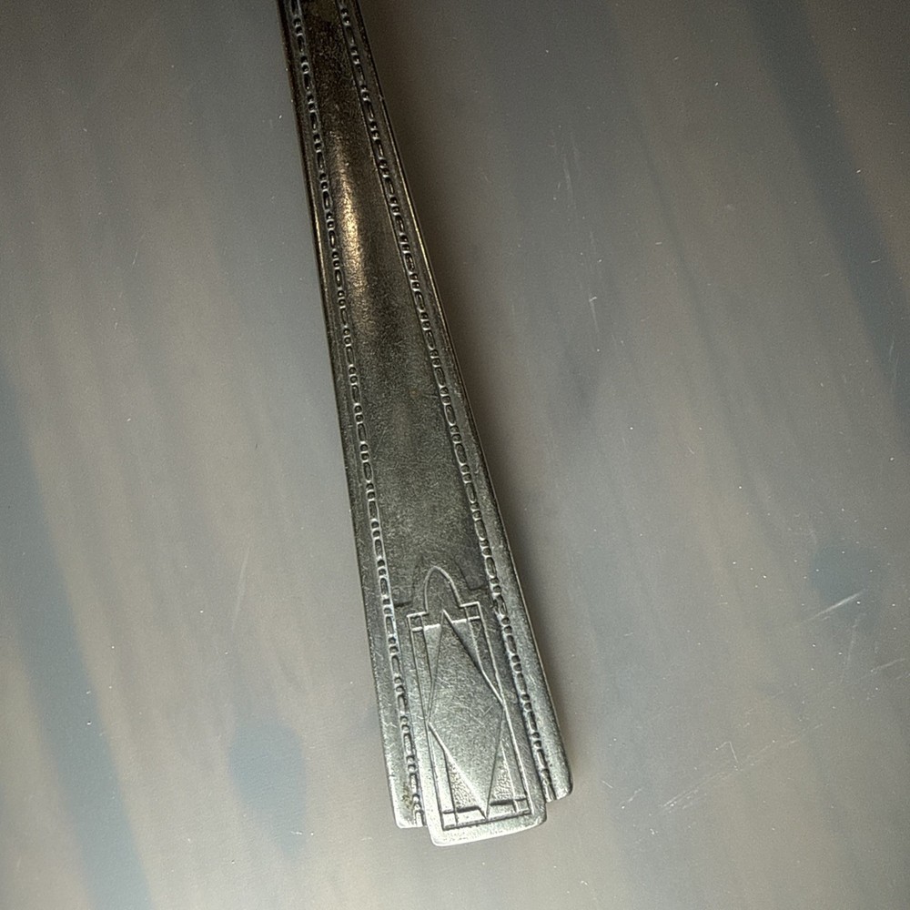 Elegant Silver Cake Server