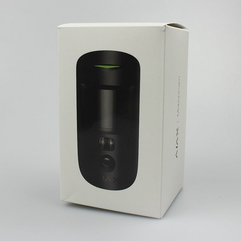 Wireless motion detector Ajax MotionCam HDR with camera (Black)