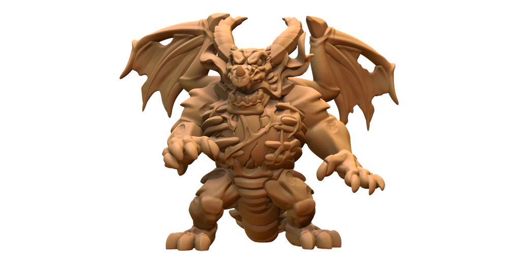 Capsule Chibi - Undead Dragon