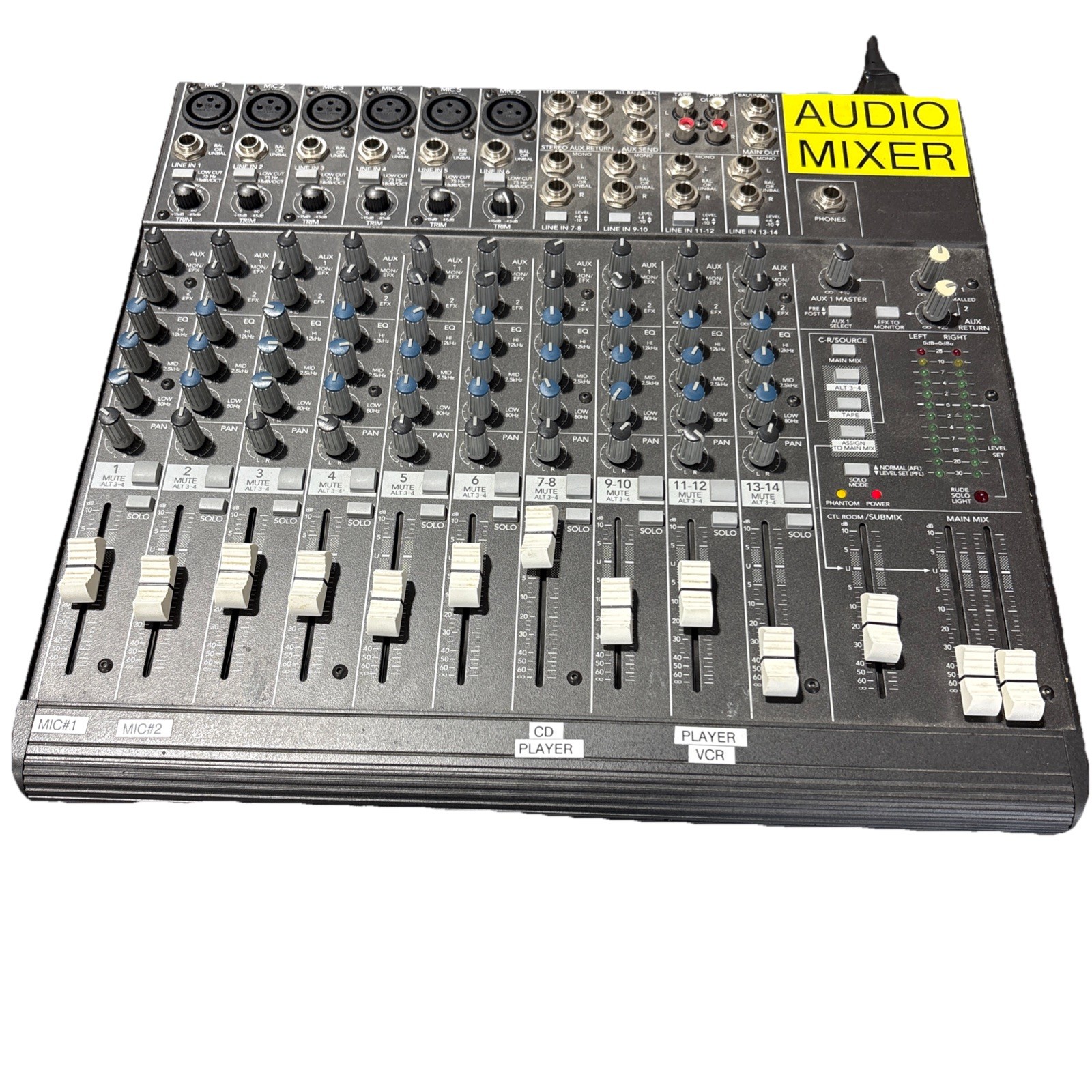 Mackie 1402-VLZ Pro 14-Channel Mic/Line Mixer