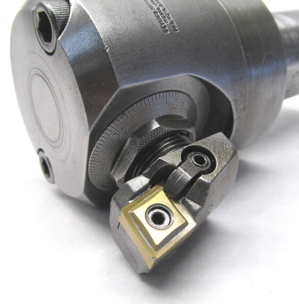 DEVLIEG 2-1/2" MICRO-ADJUST BORING HEAD w/ 1-1/2" SHANK - #R-504