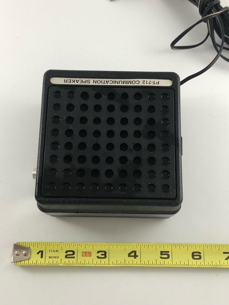 PT-712 COMMUNICATION SPEAKER Untested Gs8