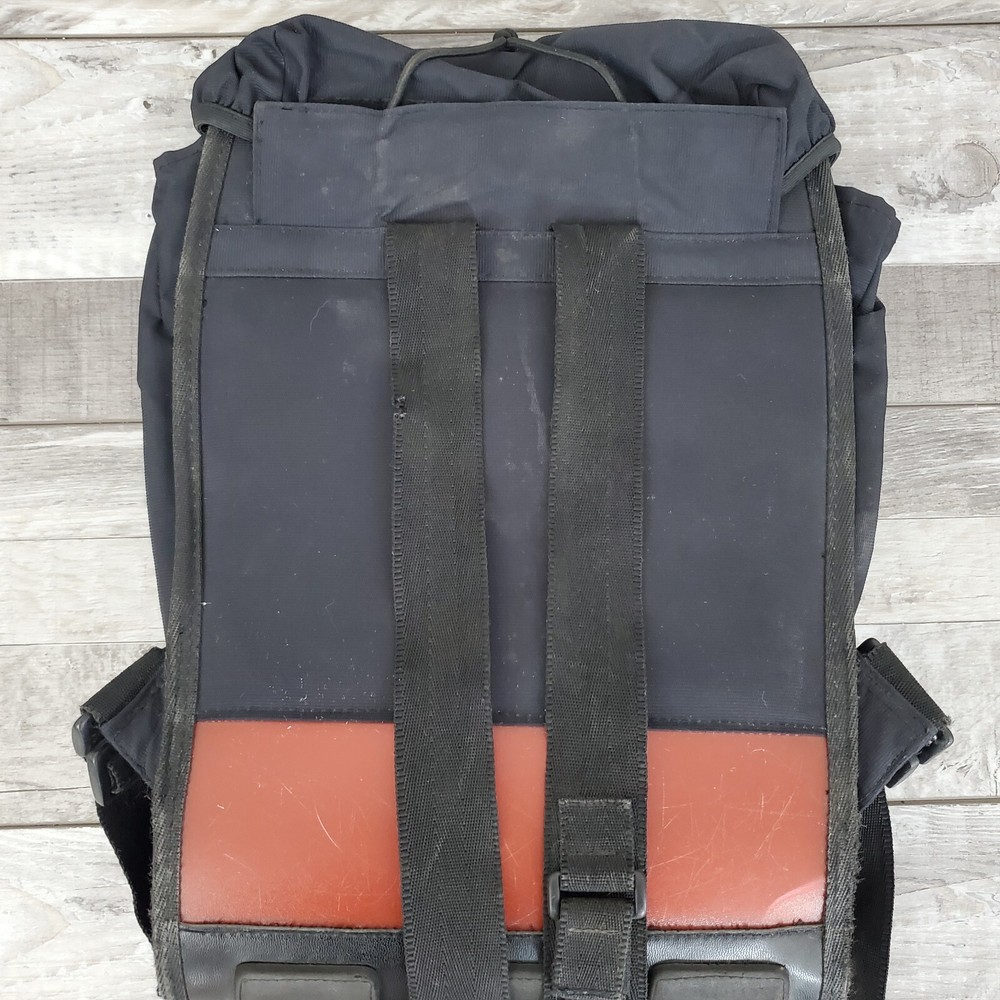 Boblbee Vintage 2003 Red Orange Adjustable Strap Hard Case Motorcycle Backpack
