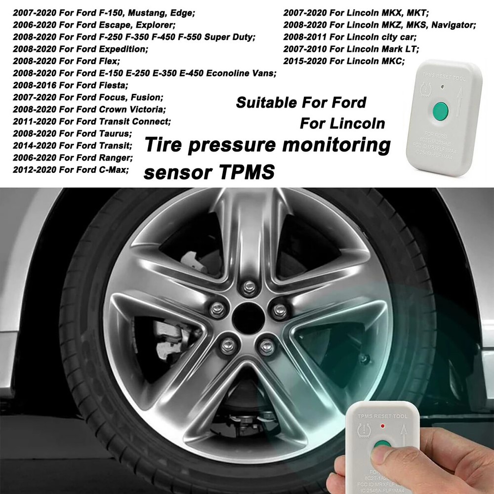 Training Reset Tool For Ford TPMS Reset Sensor Programming Tire Pressure Mointor