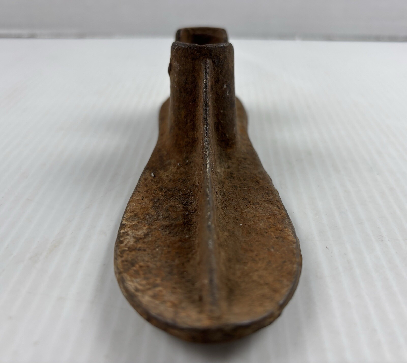 Cast Iron Cobbler Shoe Form Small Child Vintage Antique? 5.5” Small