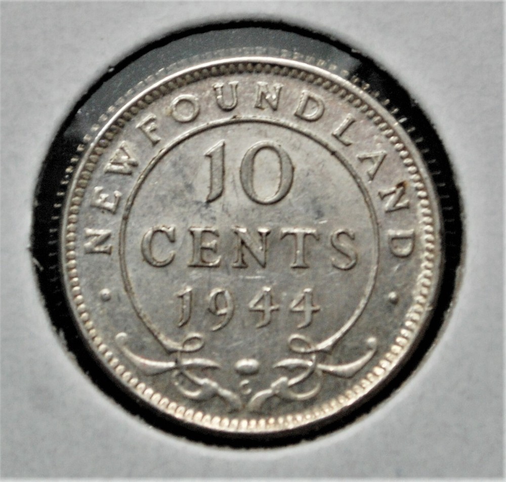 1944-c Newfoundland 10 cents