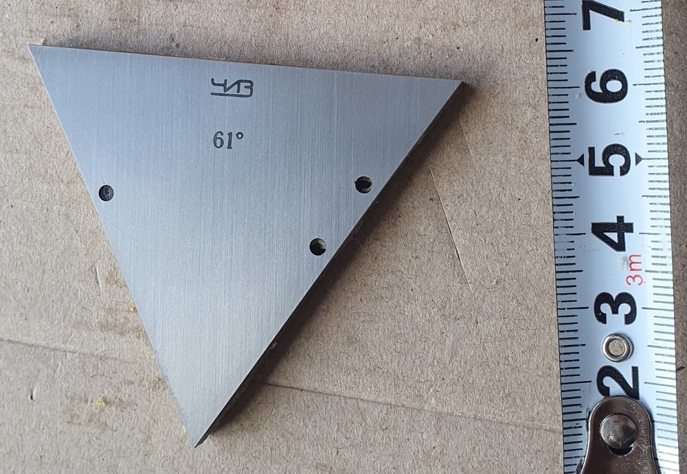 1 pcs PRECISION ANGLE GAUGE BLOCK 61°