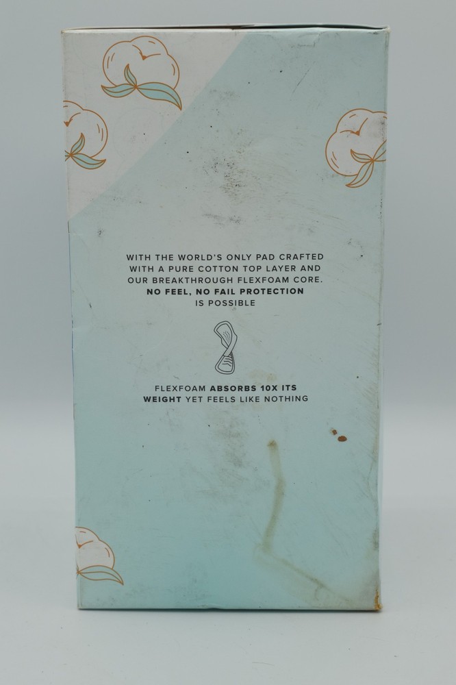 Always Pure Cotton 28 Pads Regular Flow (please read description)
