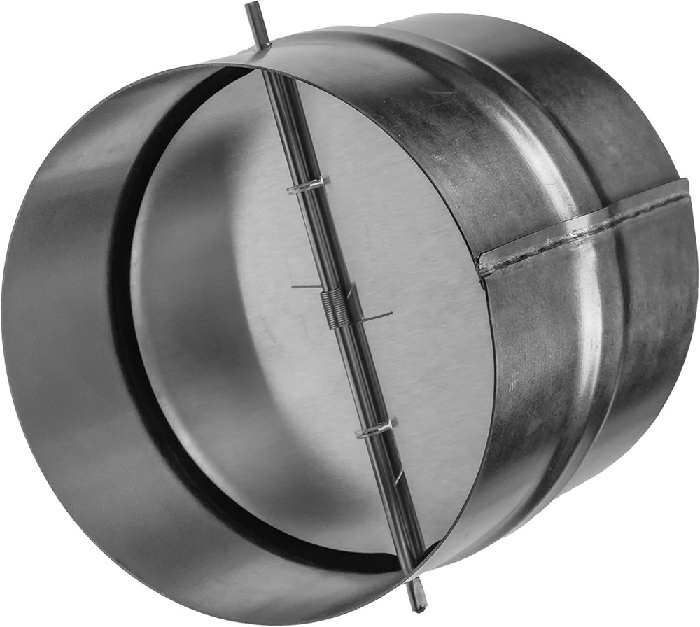 Draft Blocker 5'' Inch - Backdraft Damper - Draft Stopper - Backflow Preventer -