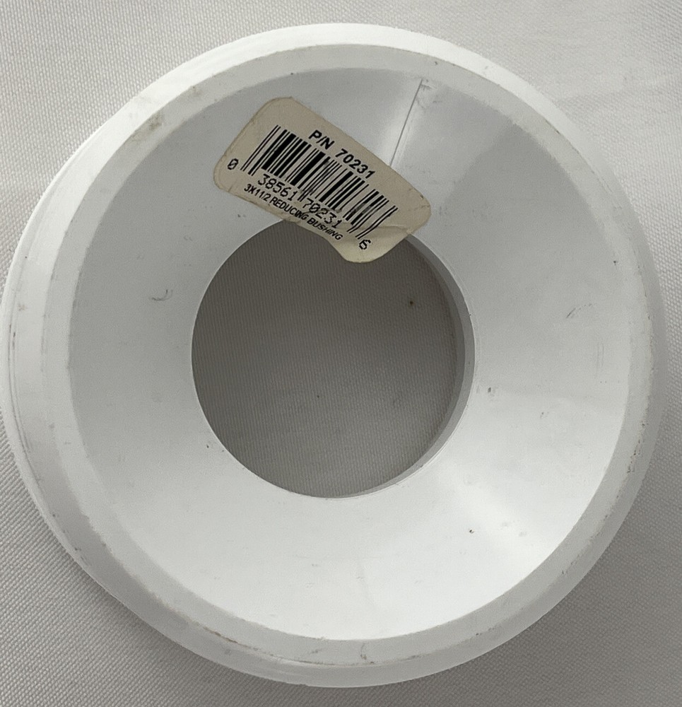 Genova Schedule 40 DWV Reducing Bushing 3 by 1.5 Inch