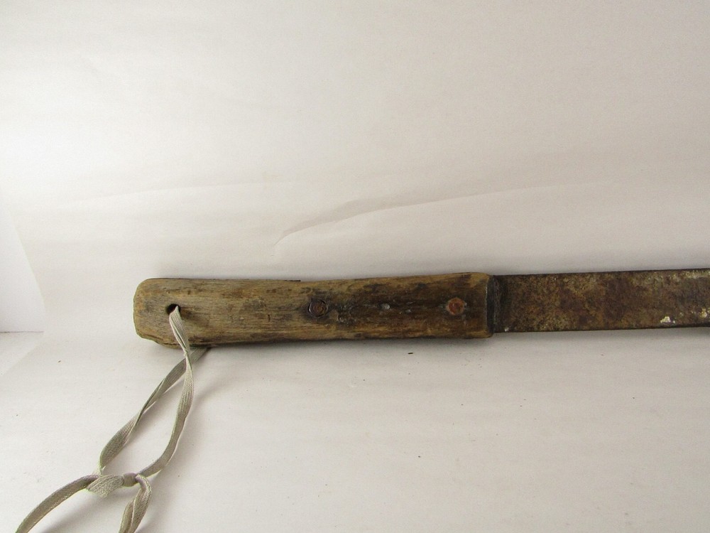 antique machete marked 21" long