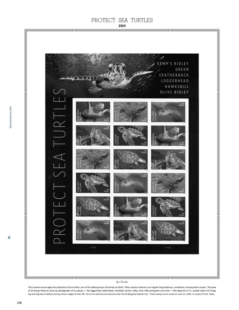 2024 U.S. Commemorative Plate Block Supplement (White Ace Alternative)