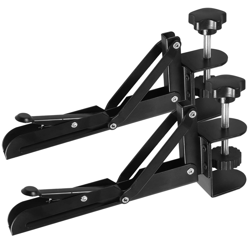Desk Extender Clamp Bracket Foldable Arm Rest for Gaming Desk Extension