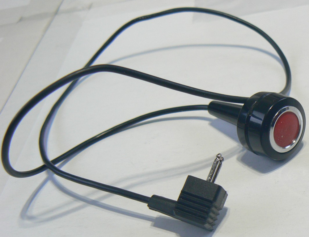 Polaroid Instant SX-70 Camera #112 Remote Shutter Button + Box & Add - TESTED AA