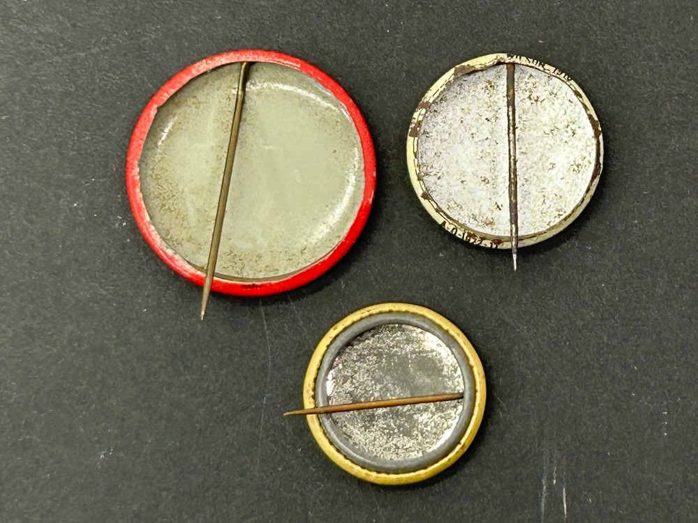 WWI US Homefront Button Pins