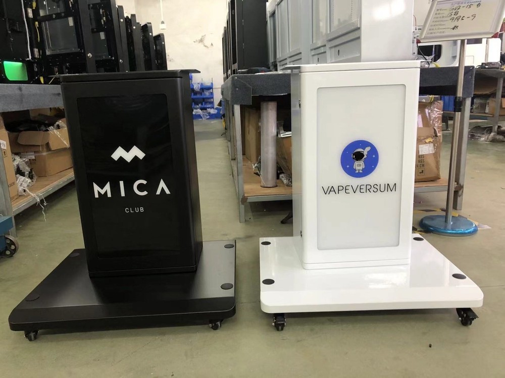 32" Smart Vending Machine - With ID scanner, Bill Acceptor, and Stand