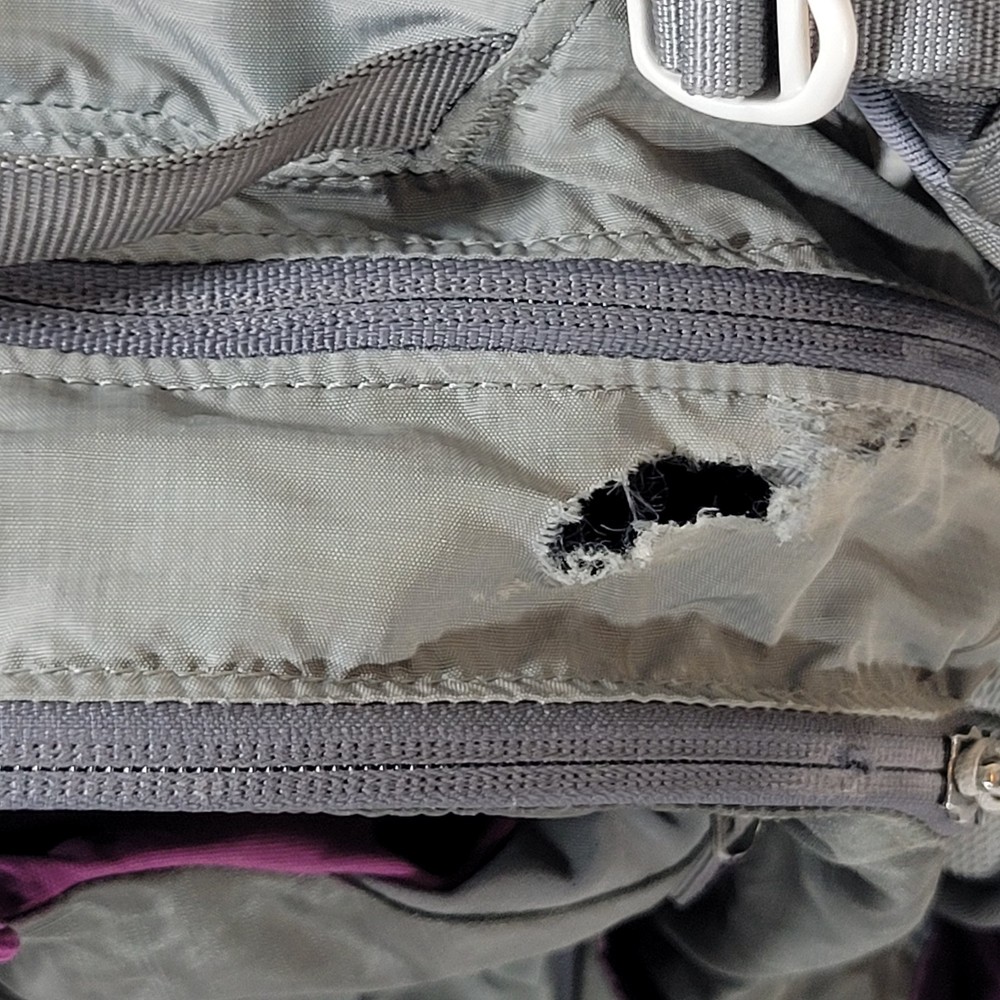 Gregory Maya 22 Backpack Sm Gray Purple BioSync Lightweight Adjustable Day Sack