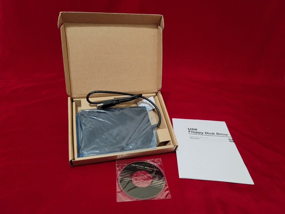 Portable USB Floppy Drive 3.5 Inch Card Reader Computer Accessory USB External