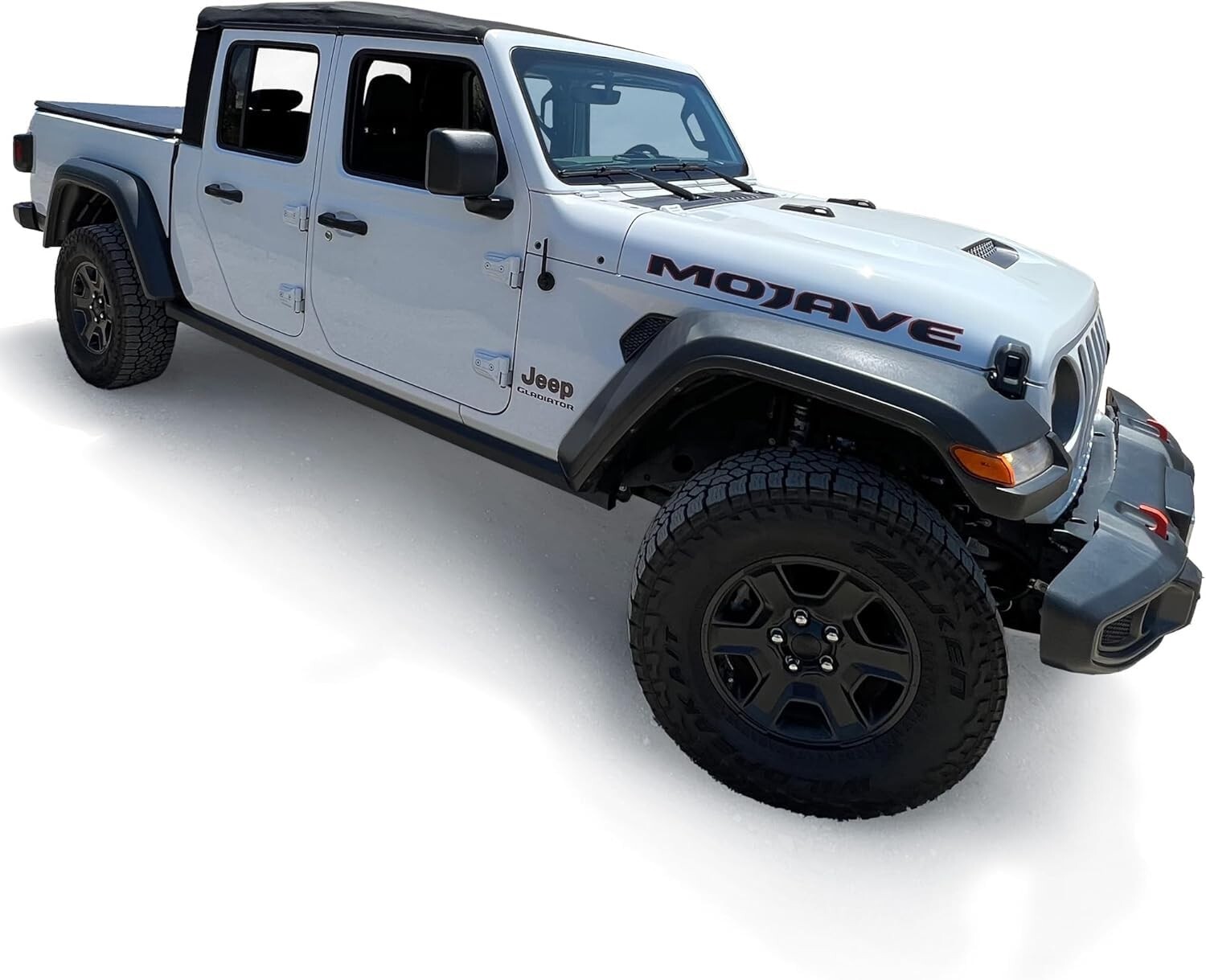 Sierra Offroad Soft Top 2020-2026 Jeep Gladiator JT Black, Twill Canvas 4DR