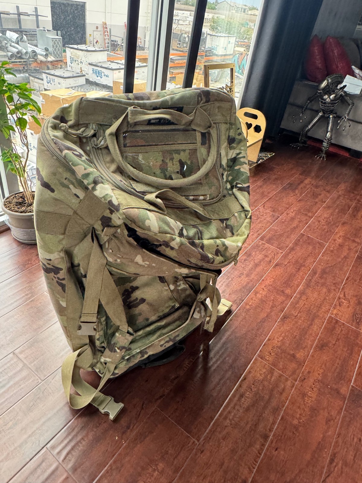 USMC Thin Air Gear Rolling Deployment Bag OCP Multicam Backpack FREE SHIP!