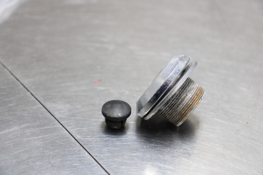 06-08 Ninja 650 EX650 650R Triple Tree Steering Nut