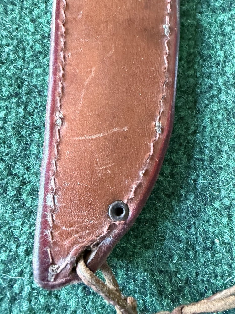 Vintage Kabar Knife Leather Sheath Only