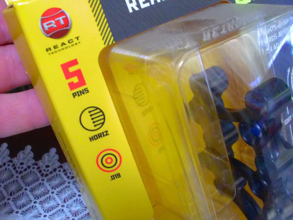 NEW Trophy Ridge React Retaliate 5 Pin Micro Adjustable Bow Sight RH AS855D NWT