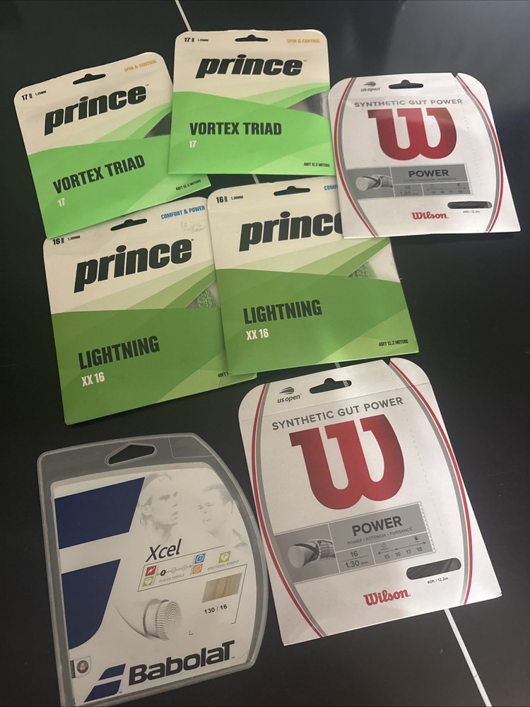 7 Sets Tennis String Babolat Prince Wilson